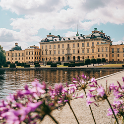 The Royal Palace of Drottningholm.