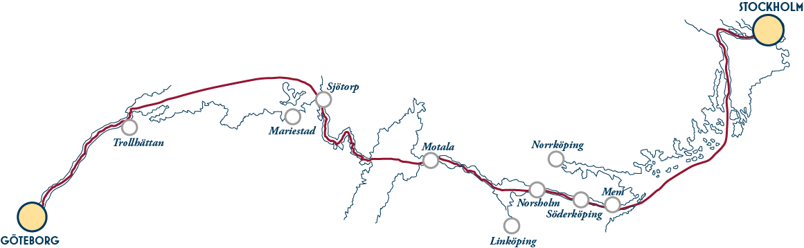 Göta Kanal Slussar Karta | Karta